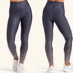 Peloton Show Up Sparkle Shiny Flex Womens Cycling Leggings